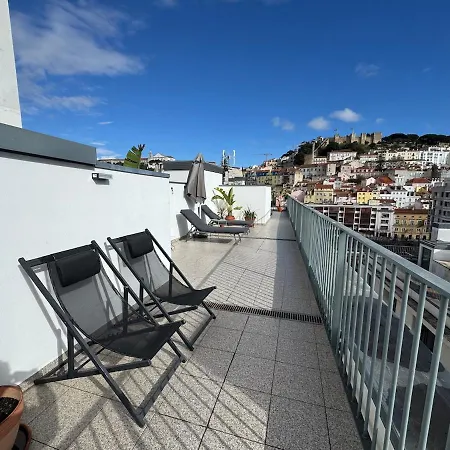 Penthouse For The Lovers - Castle View & Parking Lägenhet